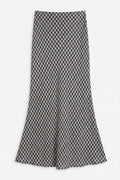 Satin Maxi Skirt Navy