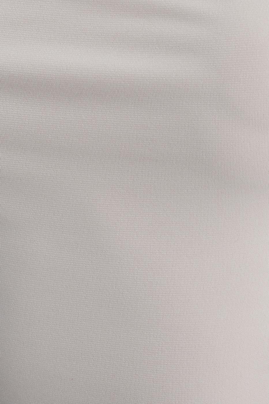 Neck tie strapped top Beige