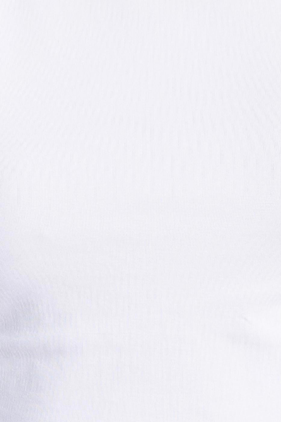 Neck tie top Ecru