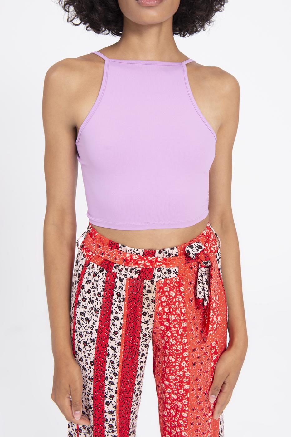Neck tie top Lila