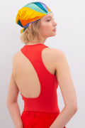 Open Back Sleeveless Top