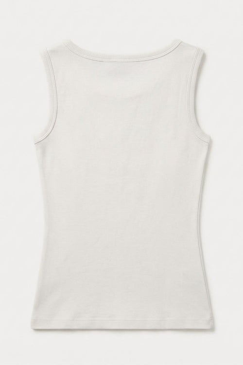 Backless Top Ecru