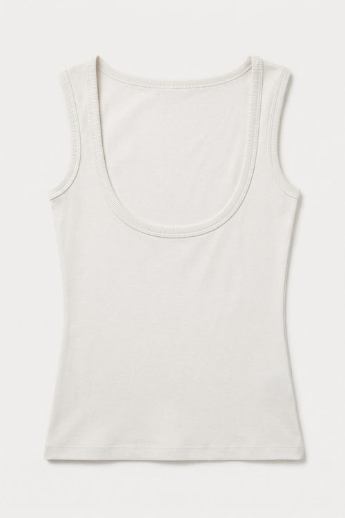 Backless Top Ecru