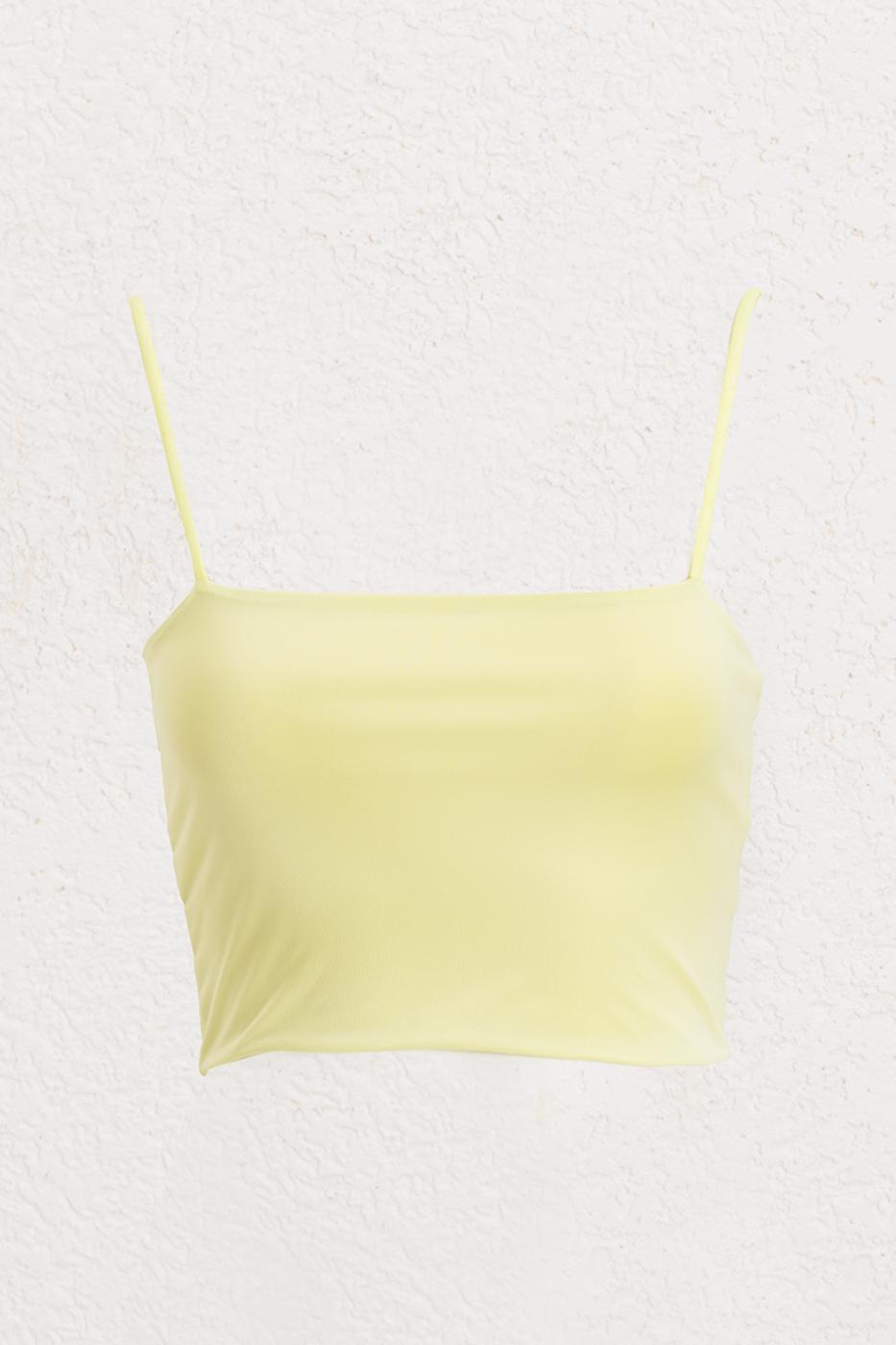 Strapless Strappy Body Fıstık yeşili