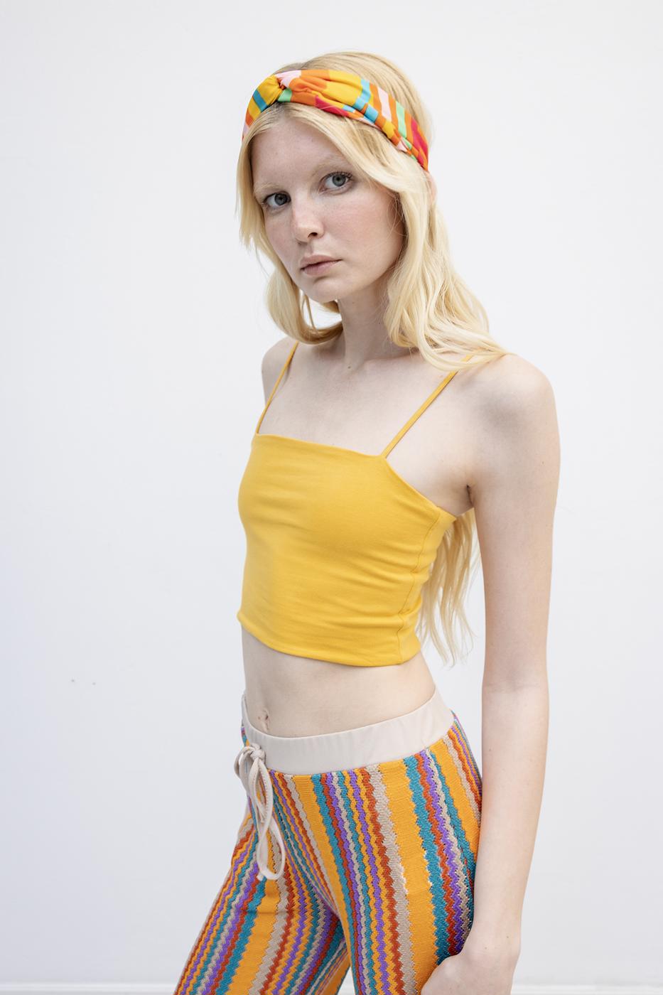 Strapless Strappy Body Orange