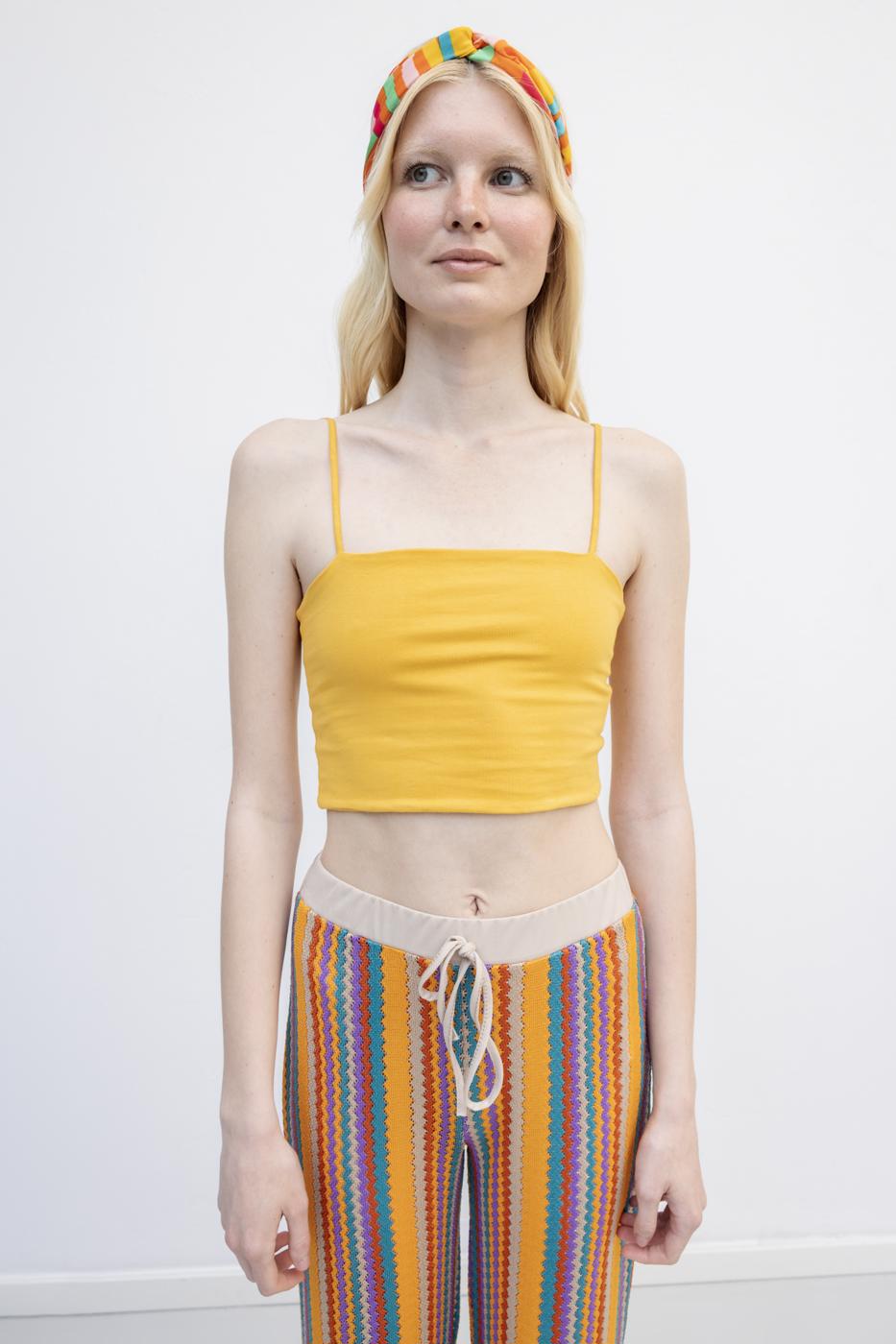 Strapless Strappy Body Orange
