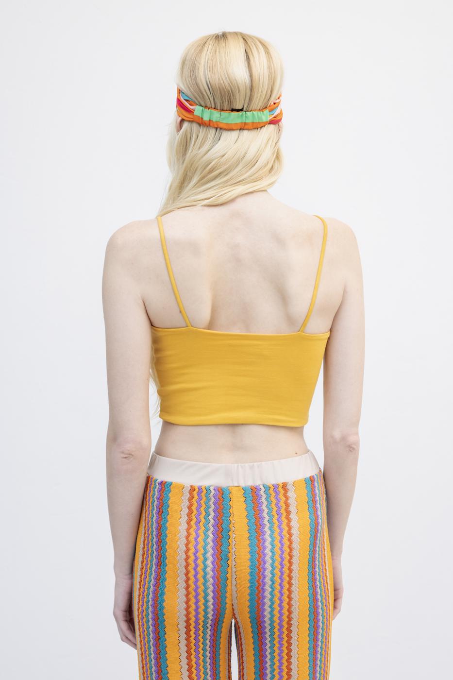 Strapless Strappy Body Orange