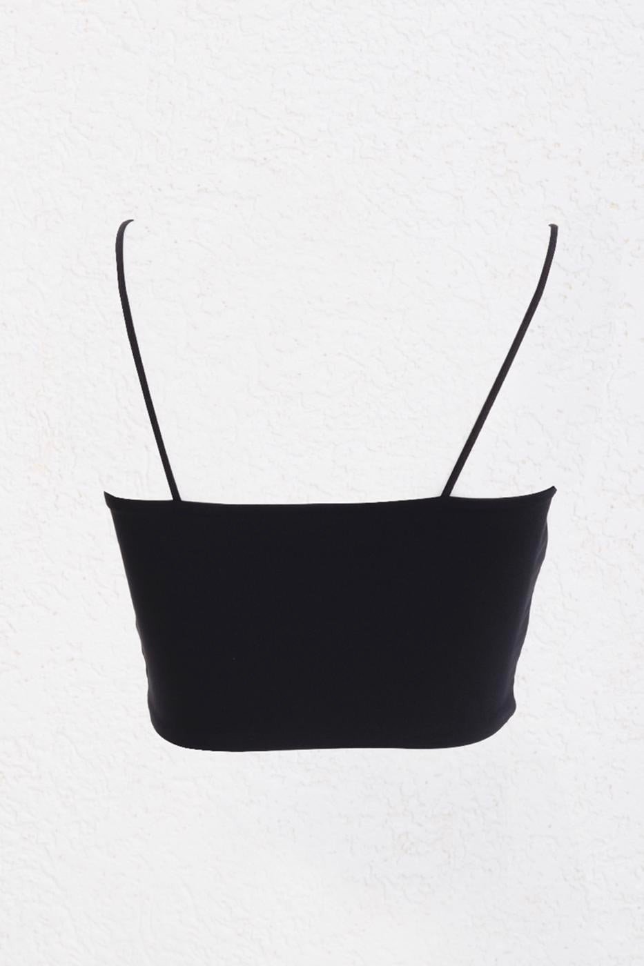Strapless Strappy Body Black