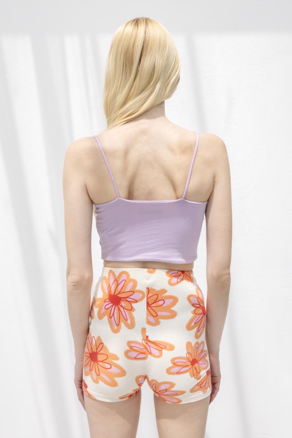 Strapless Strappy Body Lila