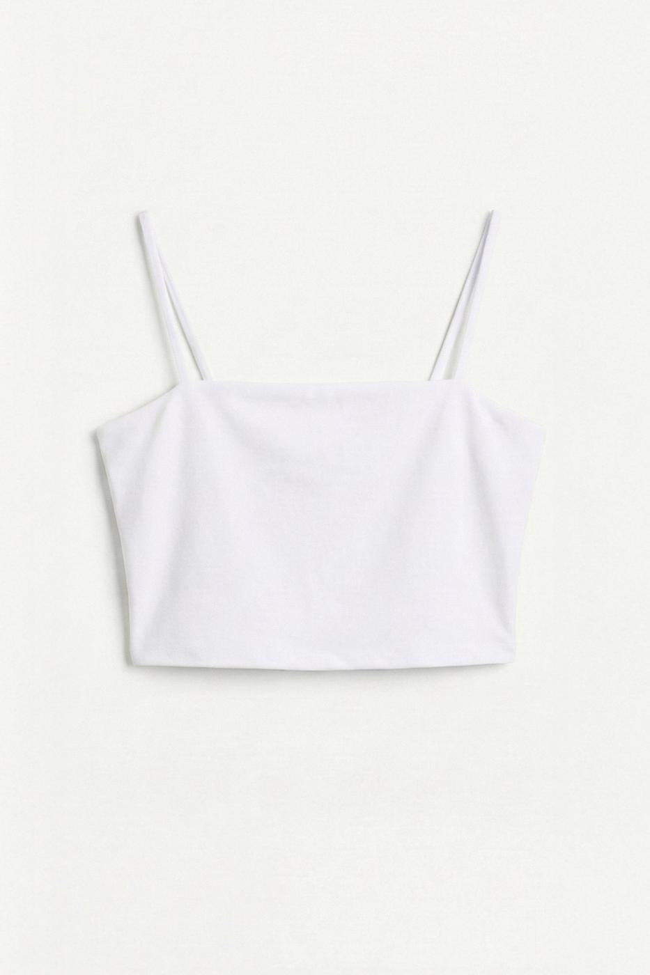 Strapless Bodysuit White