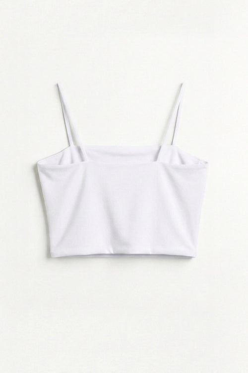 Strapless Bodysuit White