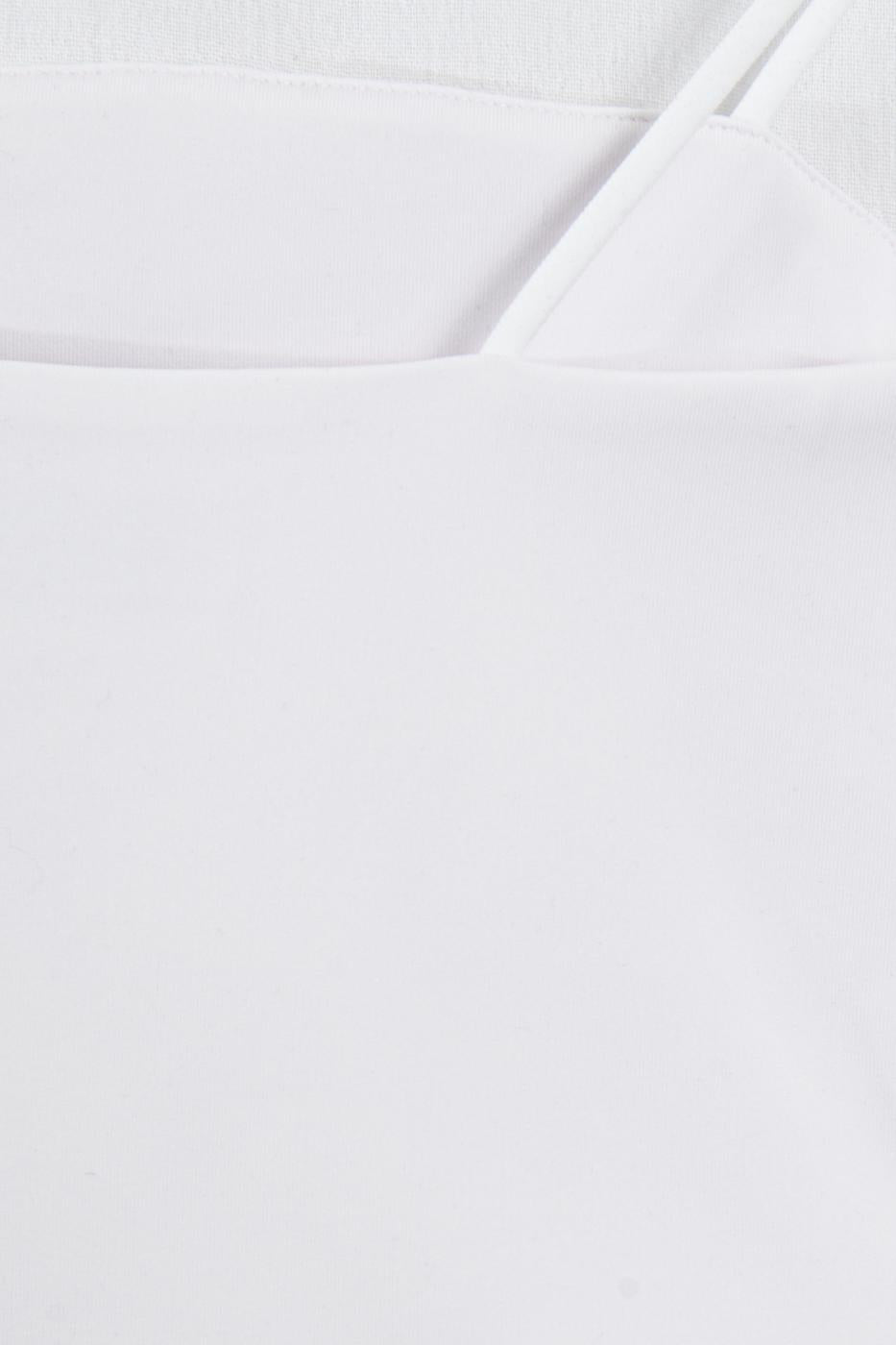 Strapless Bodysuit White