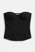 Strapless Underwired Top Black