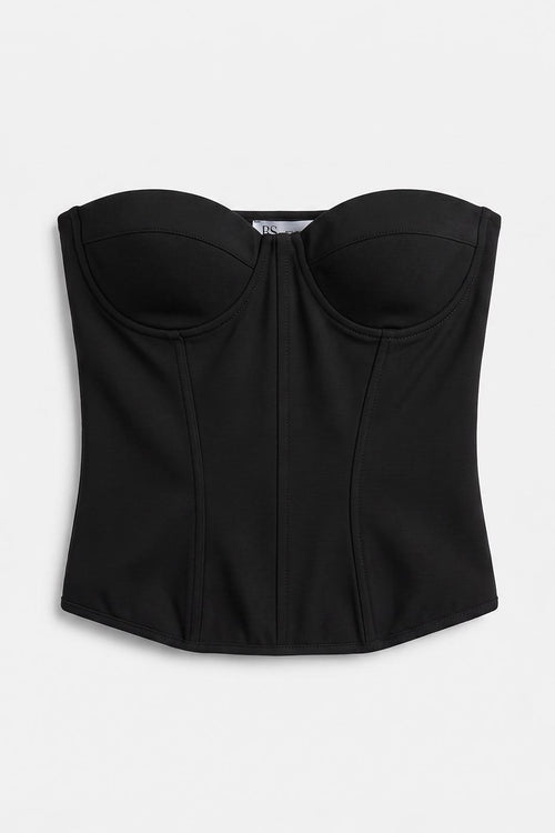 Strapless Underwired Top Black