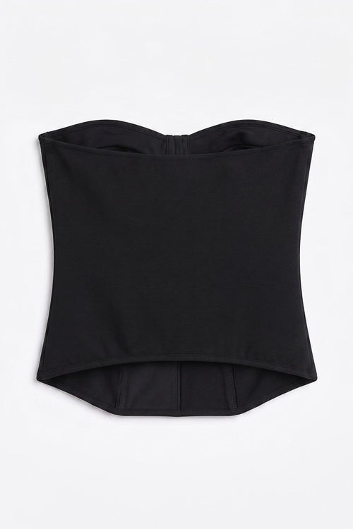 Strapless Underwired Top Black