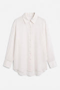 Tencel Oversize Shirt Ecru