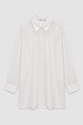 Tencel Oversize Shirt Ecru