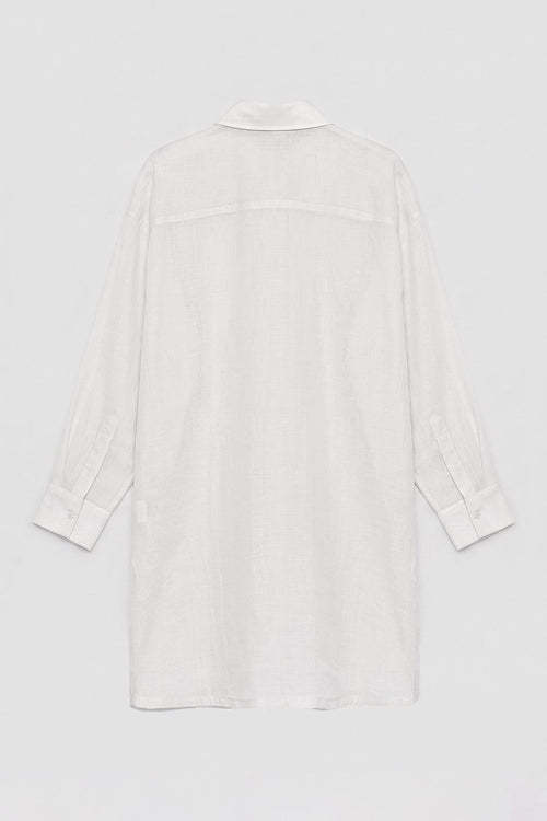 Tencel Oversize Shirt Ecru
