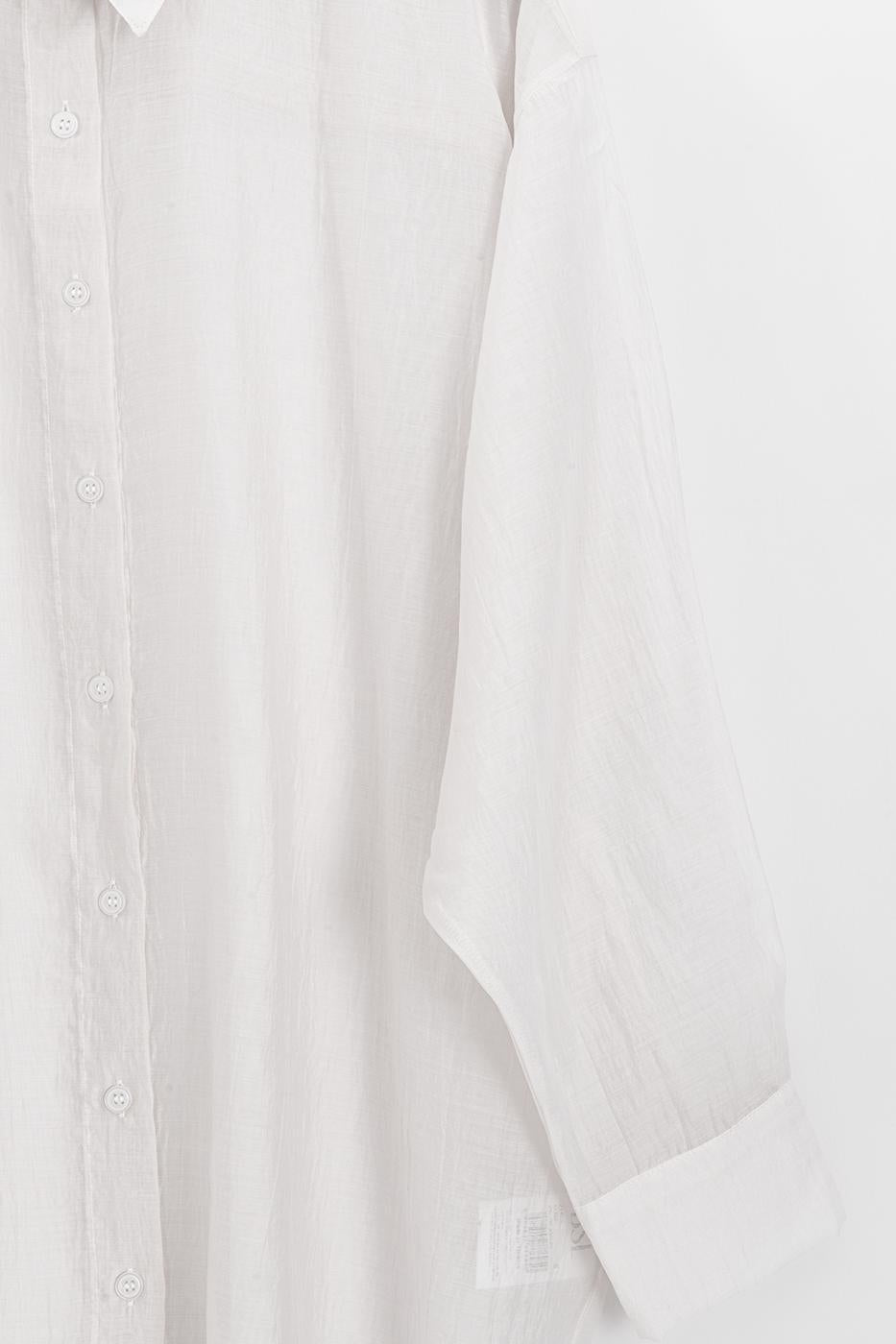 Tencel Oversize Shirt Ecru