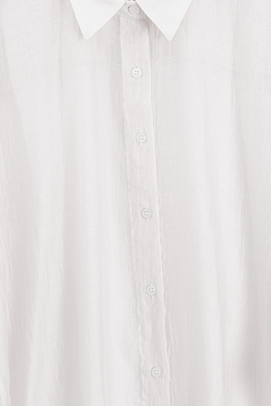 Tencel Oversize Shirt Ecru
