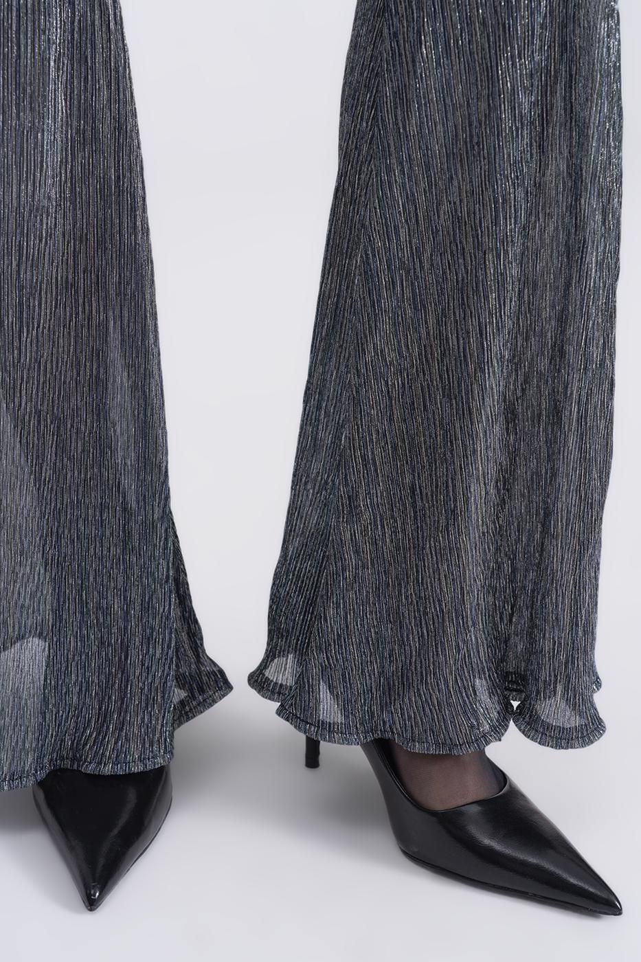 Transparent Flare Trousers
