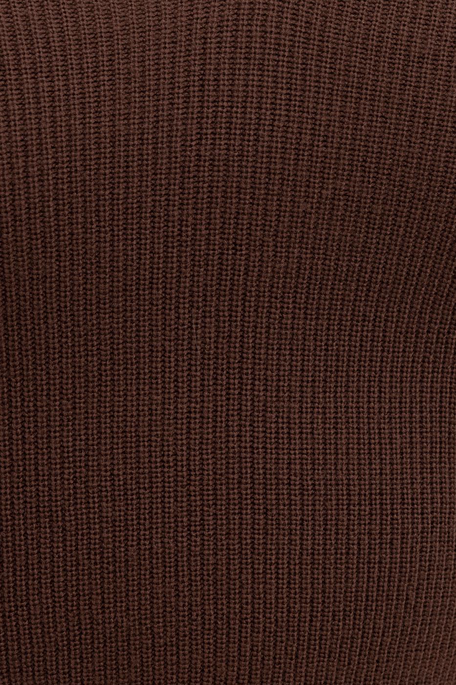Knit Carmen Neck Crop Top