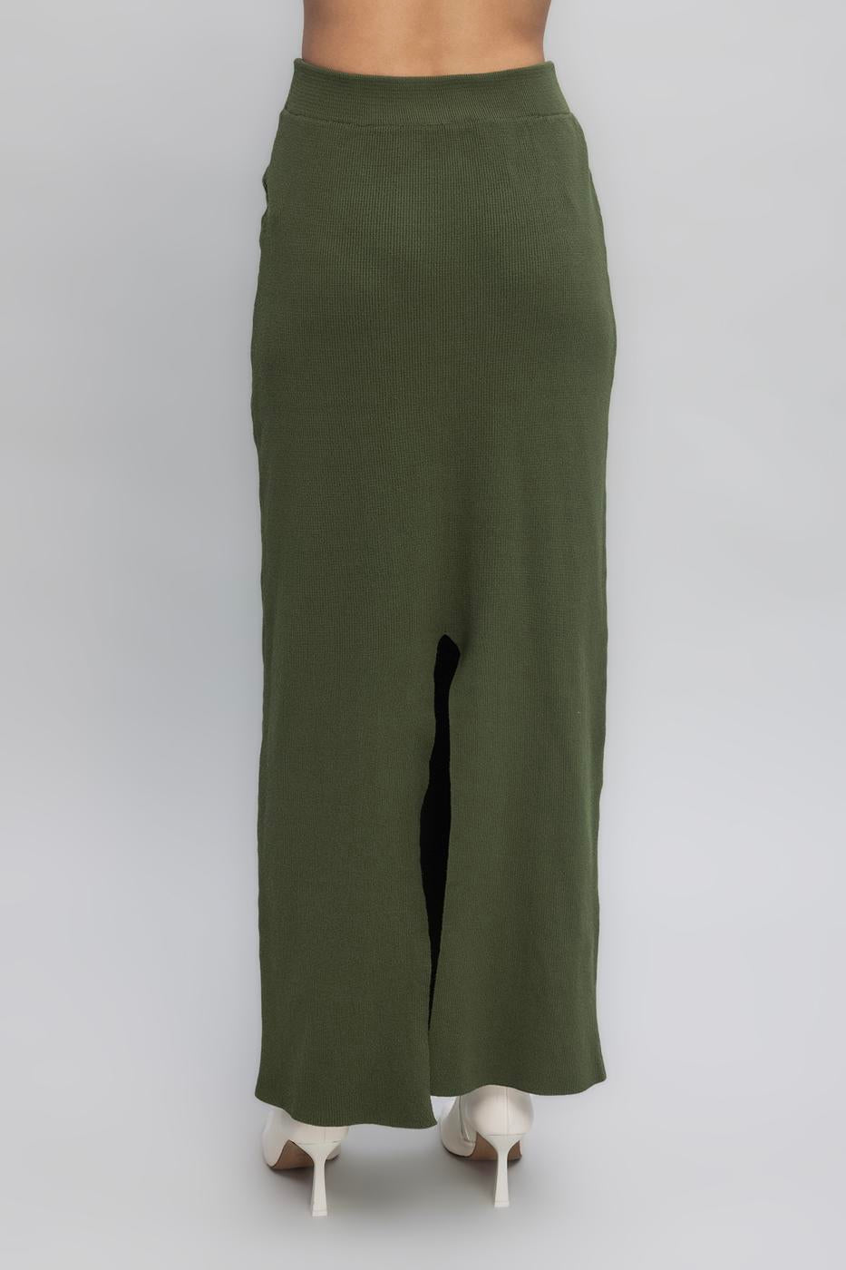 Maxi Knit Pencil Skirt