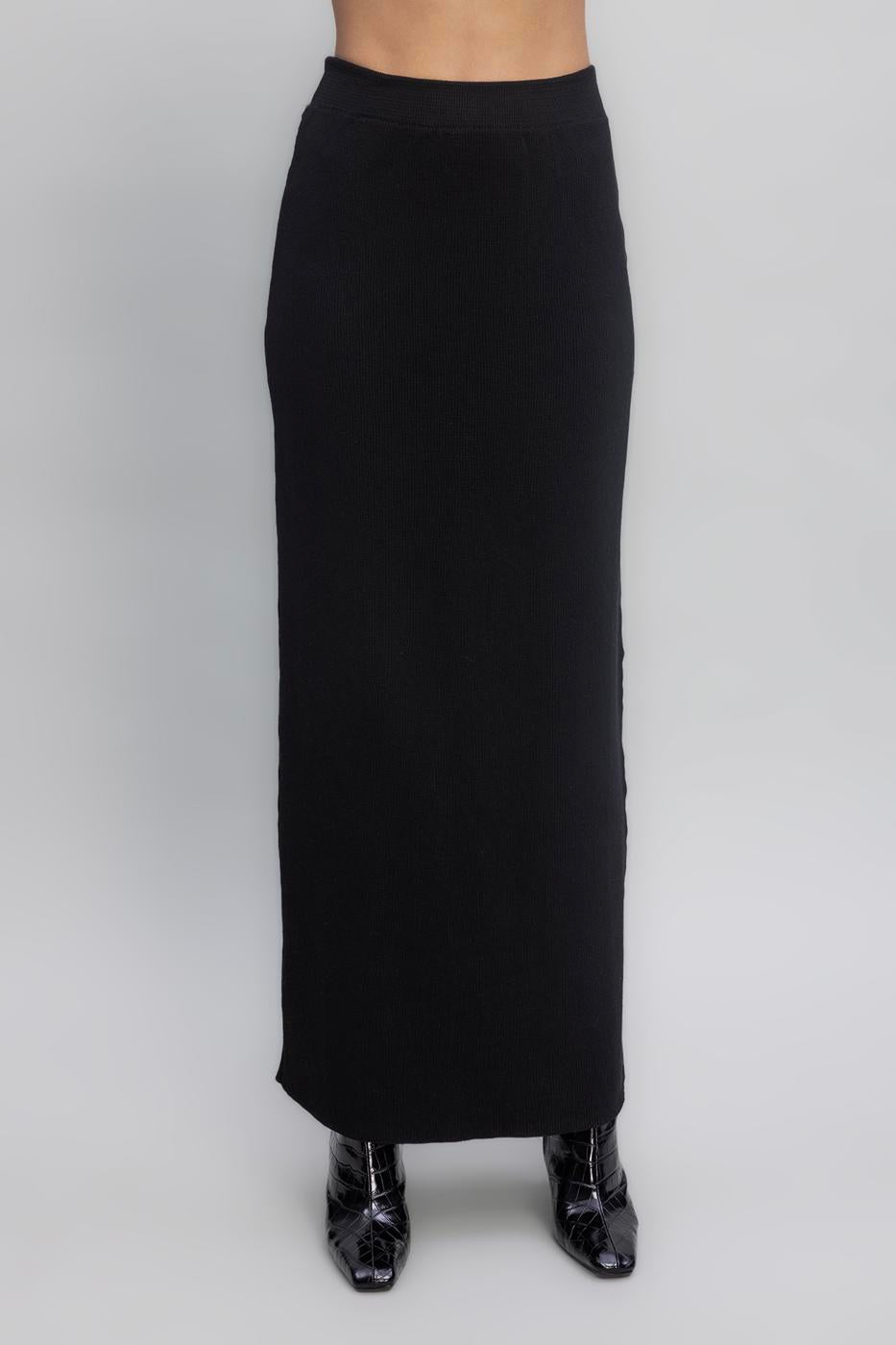 Maxi Knit Pencil Skirt