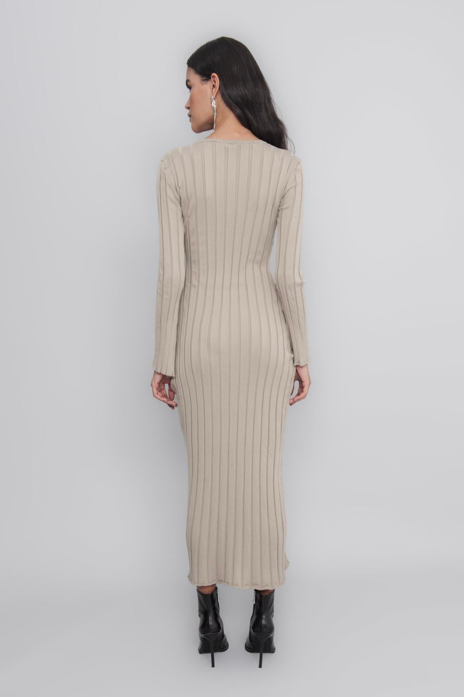 Midi Knit Pencil Dress