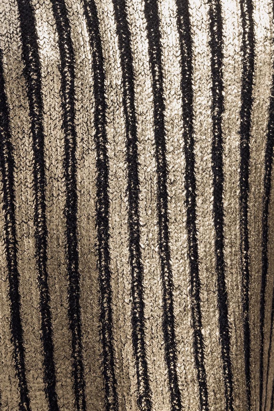 Gilded Print Pullover Black