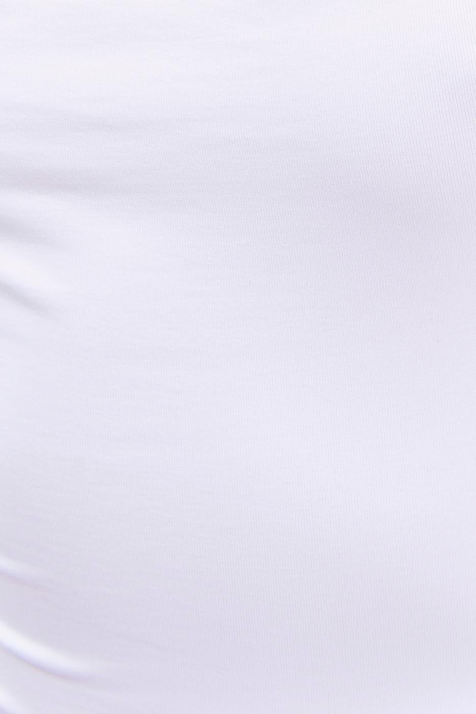 Twist neck top White
