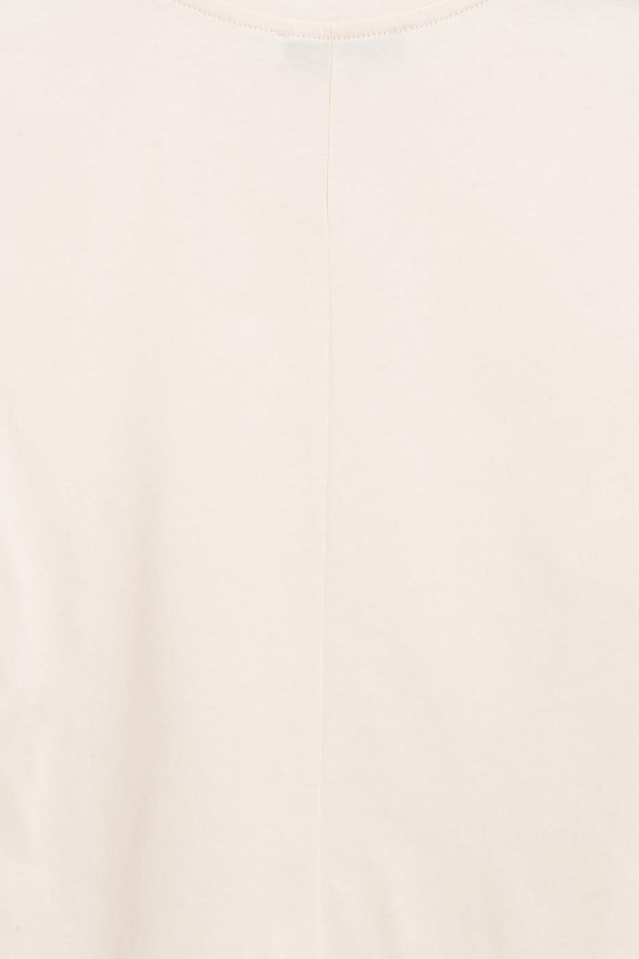 Side-lace T-shirt White