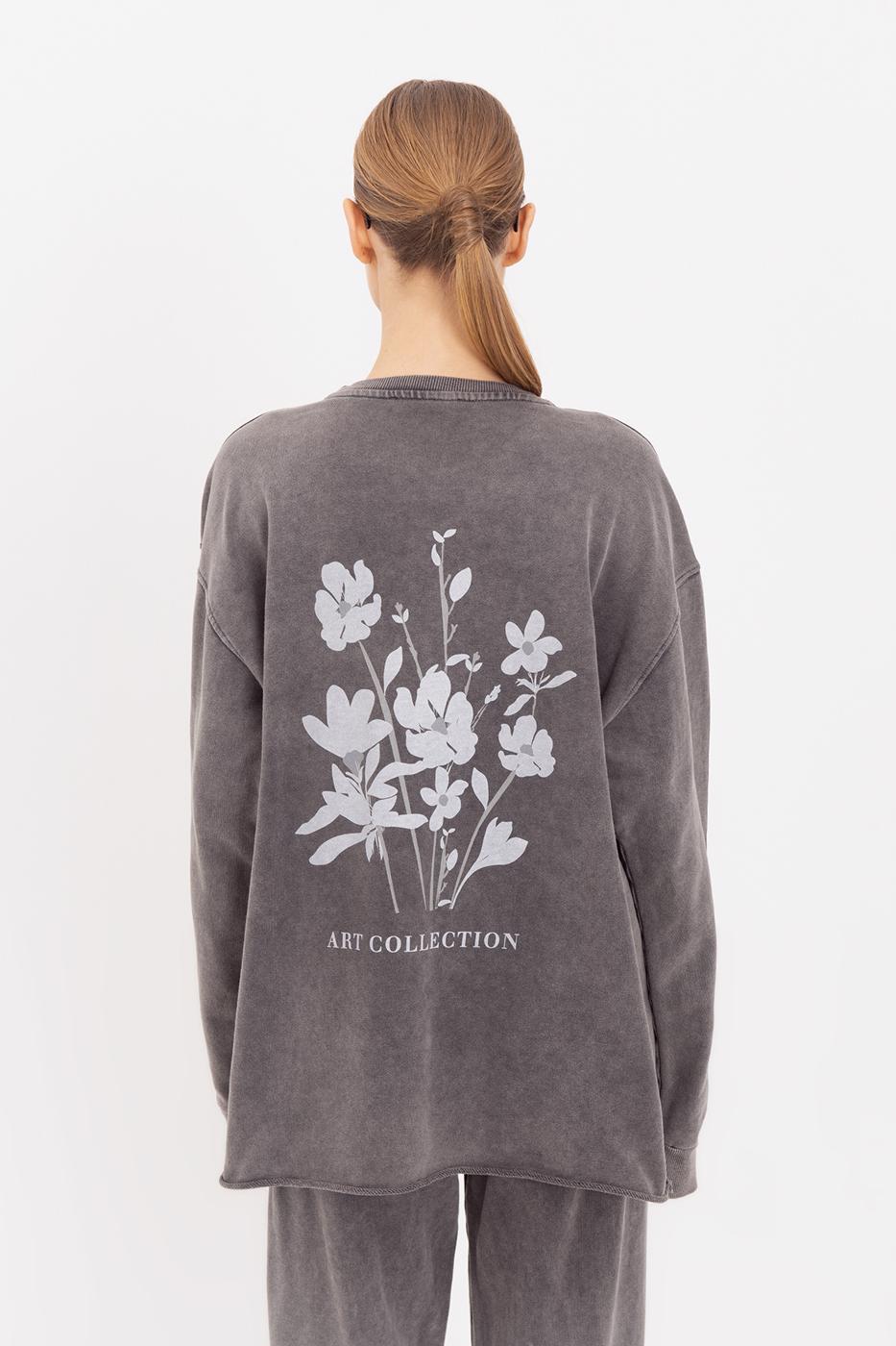 Washable Printed Sweatshirt