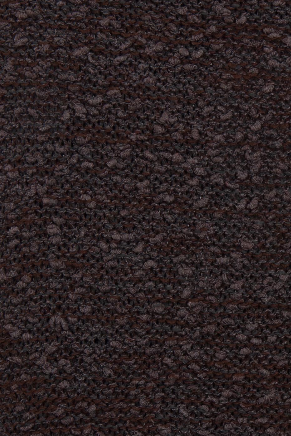 Slit Knit Maxi Slim Skirt Brown