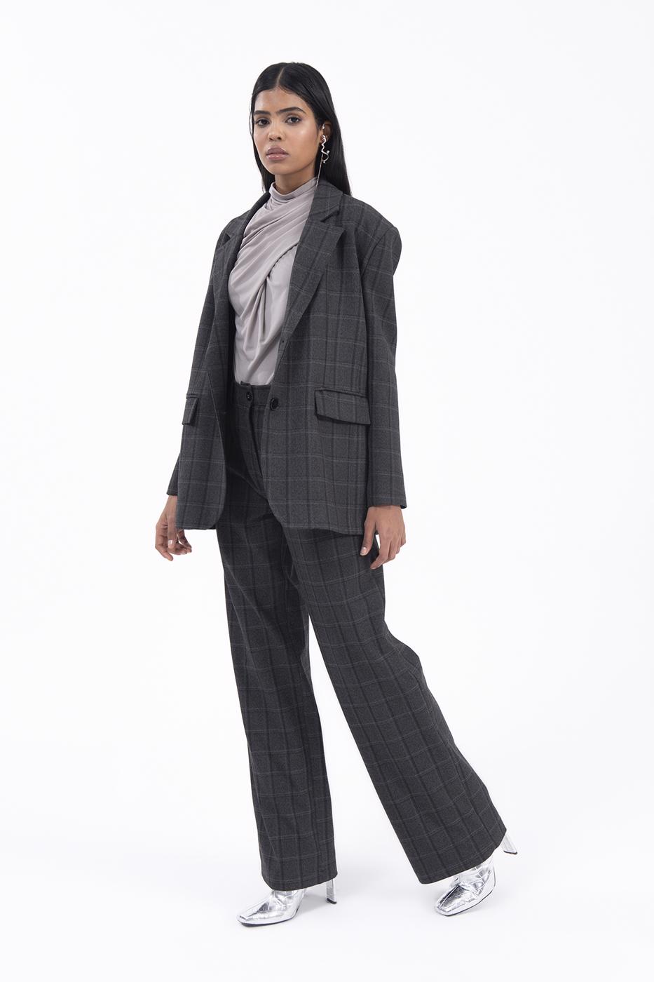 High rise trousers